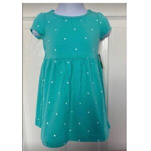 CARTER’S 12M Knit Dress with little hearts